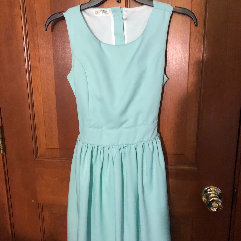mint dress